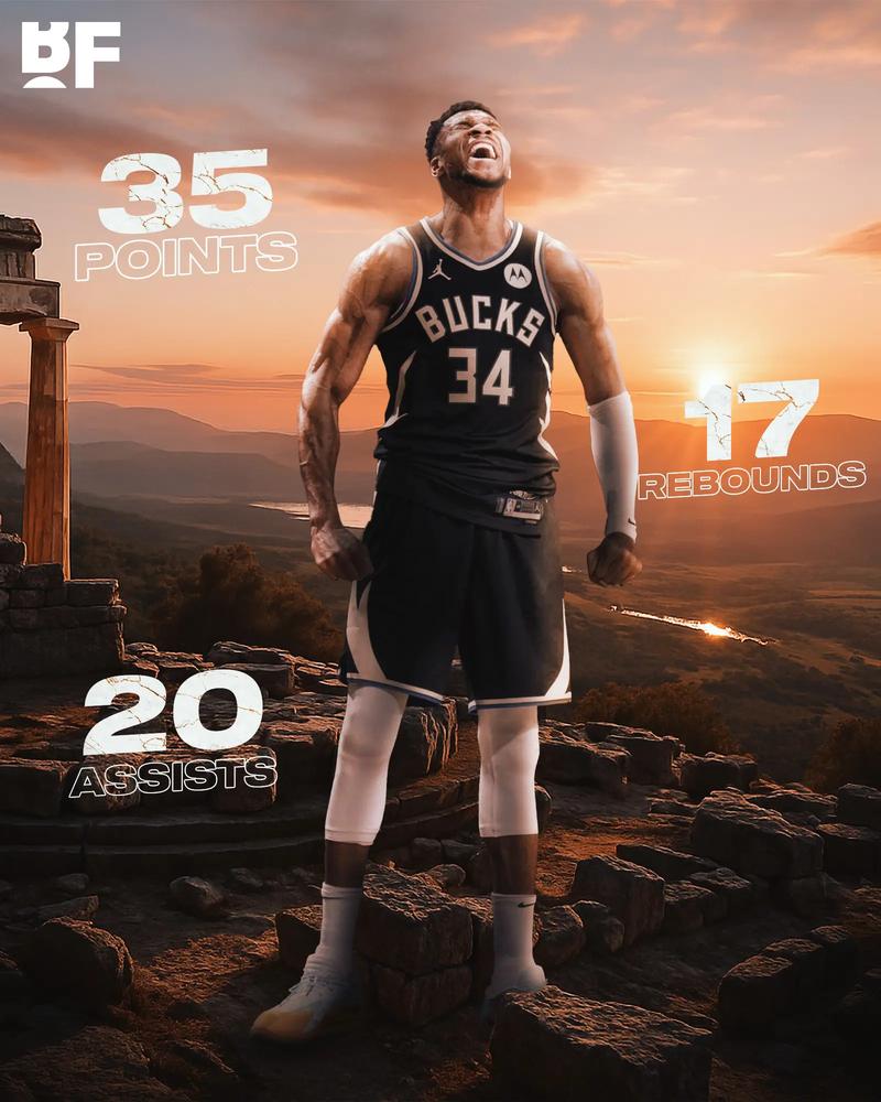 见血封喉！字母哥跳投压哨绝杀 全场21中14砍33分13板5助2断